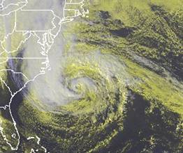 Hurrikan Sandy nimmt Kurs auf die U.S.-Ostkste