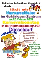 Karnevalsonntag in Dsseldorf