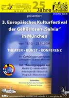 Plakat '3.Europisches Kulturfestival