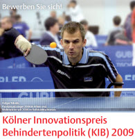 Klner Innovationspreis Behindertenpolitik (KIB)