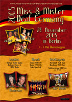 Plakat - Miss & Mister Deaf Germany