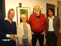 Mark Rttger, Kathrin Schrocke, Bernd Rehling und Dr. Nikolaus Schneider, Leiter der VHS