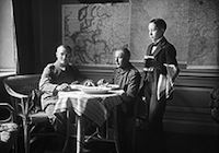 Kthe Buchler, Offiziere beim Mittagessen, 1914-1917