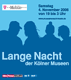 Plakat - Lange Nacht der Klner Museen 
