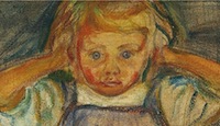 Edvard Munch: Das Kind und der Tod, 1899