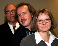 Ulrich Hase, Andreas Kammerbauer und Renate Welter