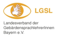 Logo des Landesverband der GebärdensprachlehrerInnen Bayern e.V.