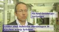 Michael Geisberger, Pastoralreferent Katholische Hörgeschädigten-Seelsorge im Bistum Augsburg 