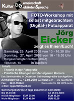 Plakat Jörg Eicker