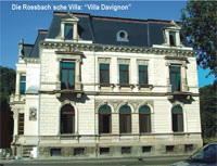 Die Rossbach`sche Villa 'Villa Davignon' in Leipzig