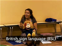 Mini-Video: Britisch sign language (BSL)