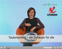Christine Linnartz, Untertitel: Taubenschlag - ein Zuhause für die 'Tauben'