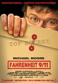 Plakat 'Fahrenheit 9/11'
