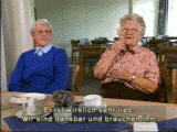 gehörlose Seniorinnen
