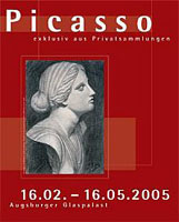Picasso 16.02. - 16.05.2005 in Augsburg