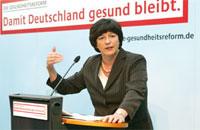 Bundesgesundheitsministerin Ulla Schmidt 