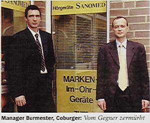 Manager Burmester, Coburger